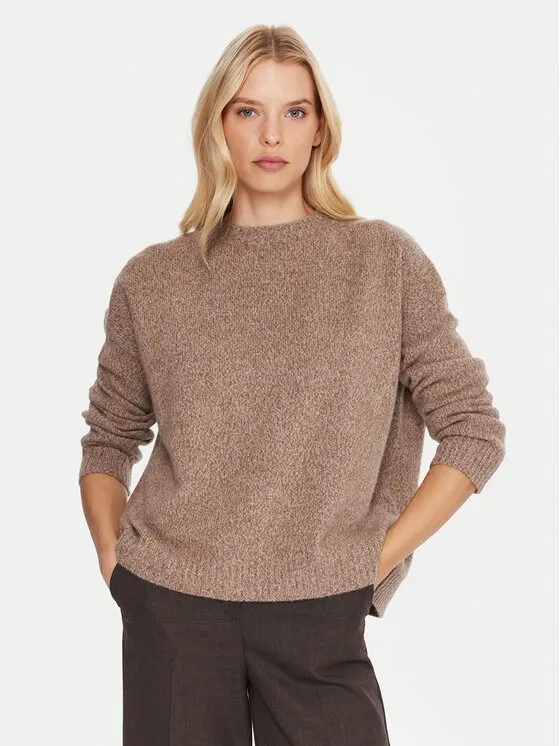Πουλόβερ · Καφέ · Relaxed Fit
