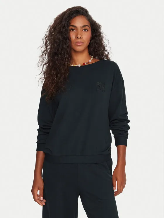 Μπλούζα · Μαύρο · Relaxed Fit
