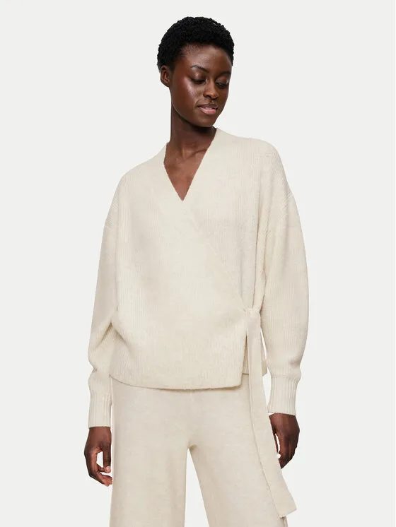Ζακέτα · Εκρού · Relaxed Fit