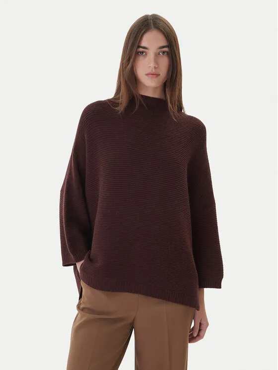 Πουλόβερ · Καφέ · Relaxed Fit