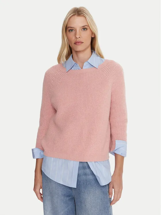 Πουλόβερ · Ροζ · Relaxed Fit