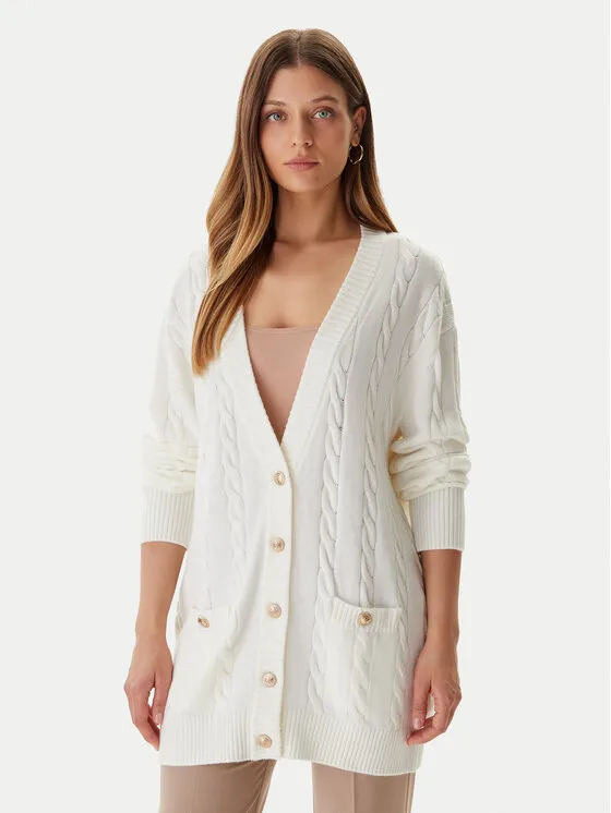 Ζακέτα · Εκρού · Relaxed Fit