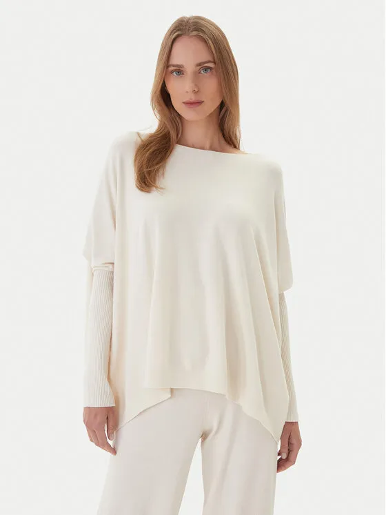 Πουλόβερ · Εκρού · Relaxed Fit