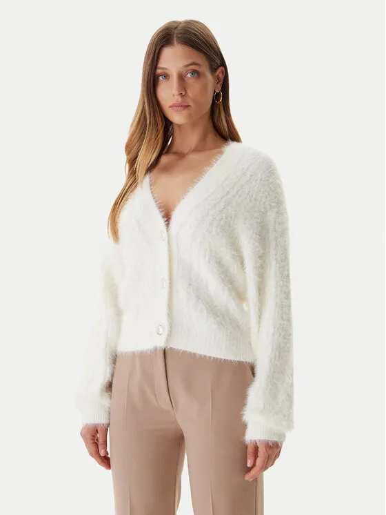 Ζακέτα · Εκρού · Relaxed Fit