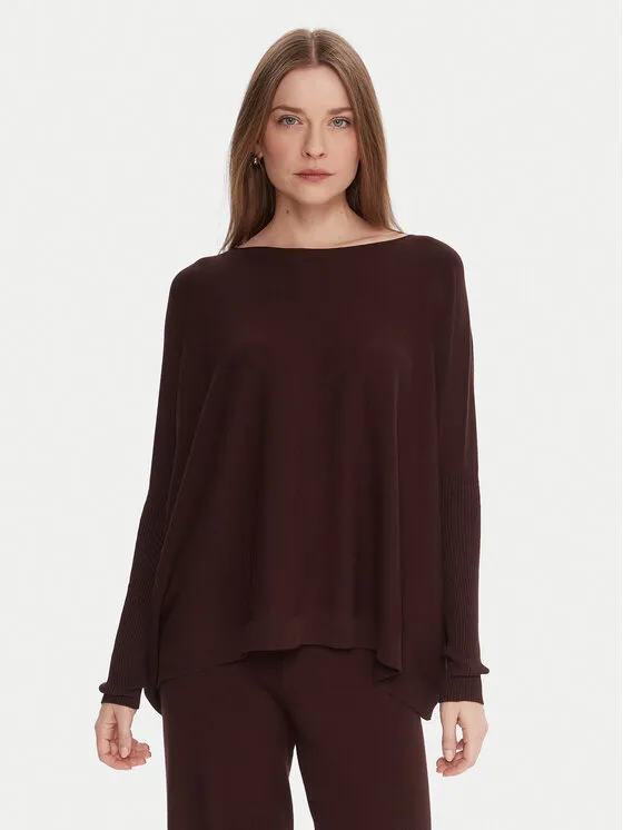 Πουλόβερ · Καφέ · Relaxed Fit