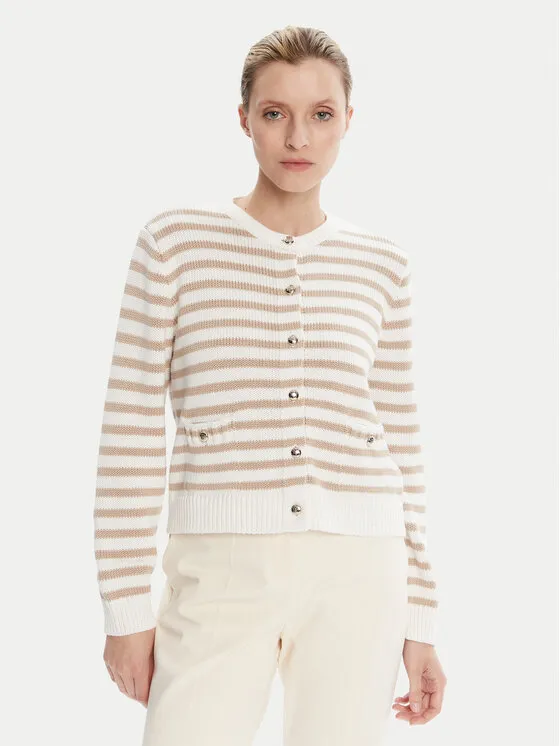 Ζακέτα · Μπεζ · Relaxed Fit