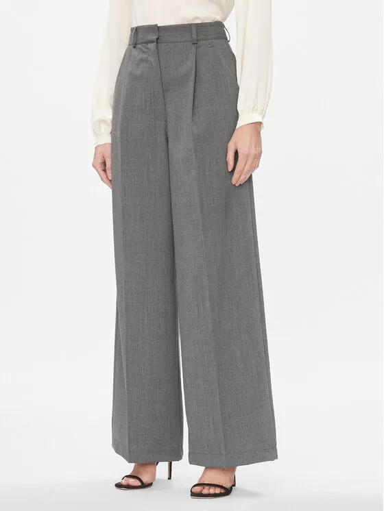 Παντελόνι υφασμάτινο · Γκρι · Relaxed Fit