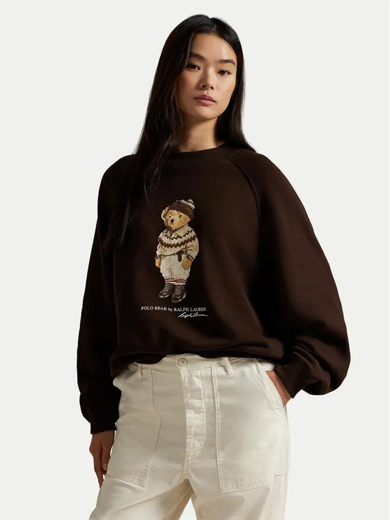 Μπλούζα · Καφέ · Relaxed Fit