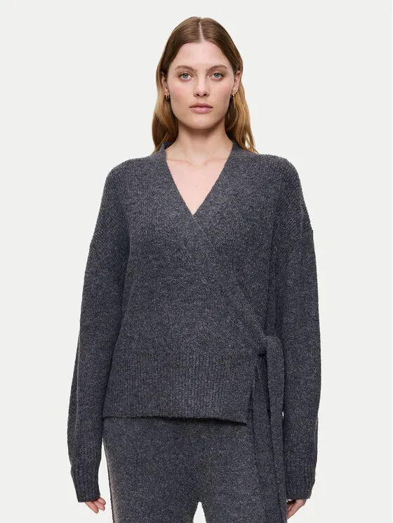 Ζακέτα · Γκρι · Relaxed Fit