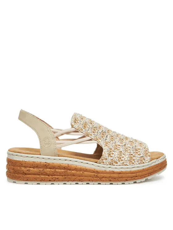 Σανδάλια · Μπεζ · 4 cm