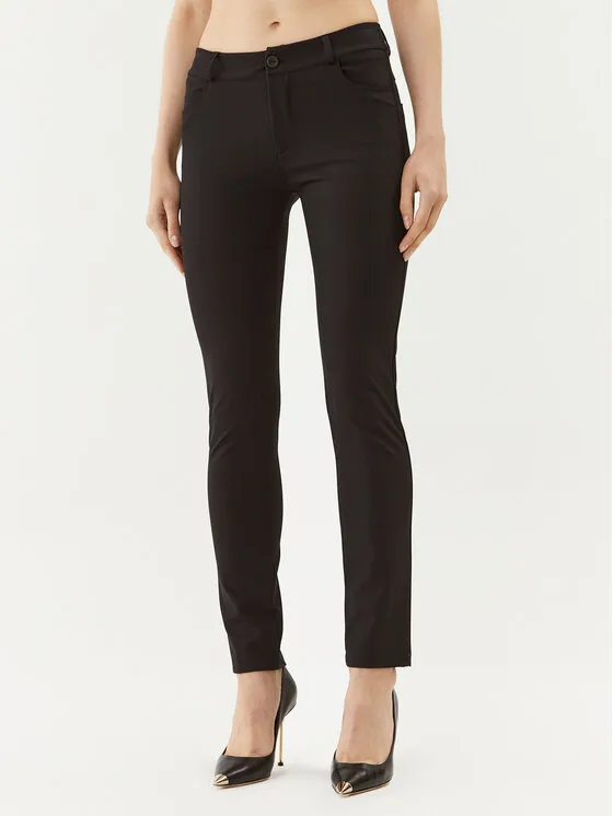 Rinascimento Παντελόνι υφασμάτινο · Μαύρο · Slim Fit
