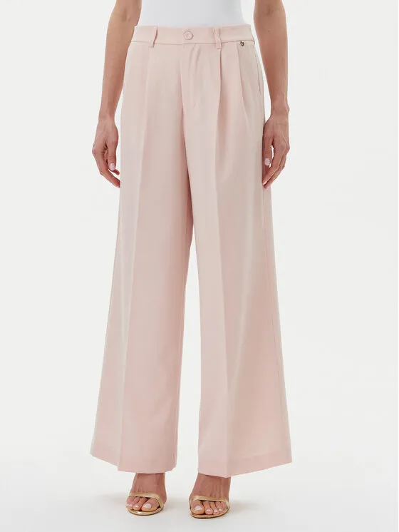Παντελόνι Palazzo · Ροζ · Regular Fit