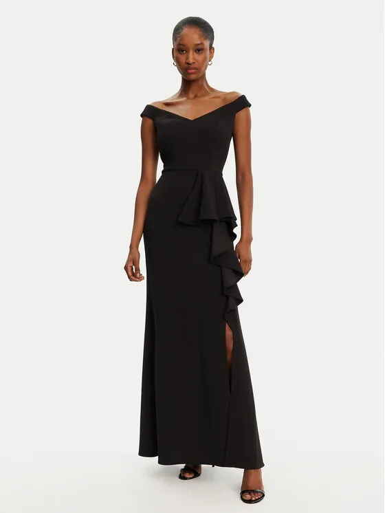 Φόρεμα βραδινό · Μαύρο · Maxi