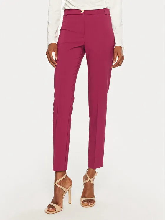 Παντελόνι υφασμάτινο · Ροζ · Slim Fit