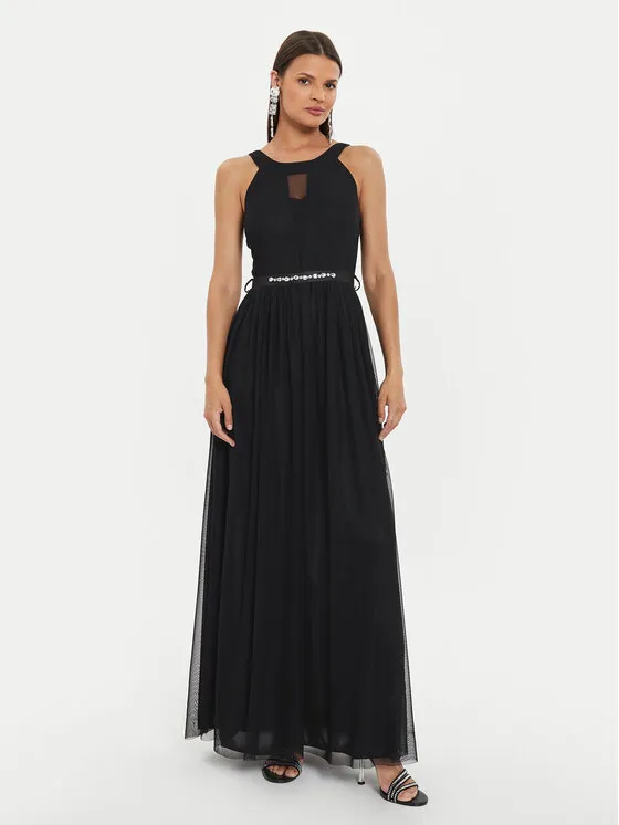 Φόρεμα βραδινό · Μαύρο · Maxi