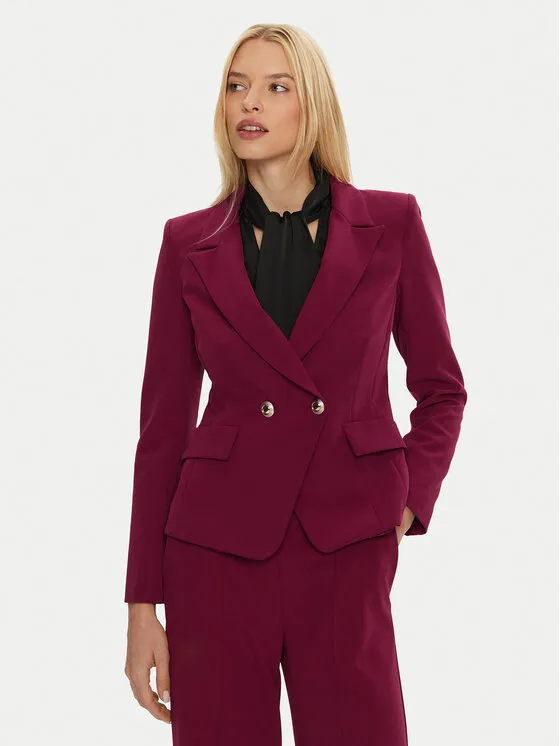 Σακάκι · Μπορντό · Regular Fit