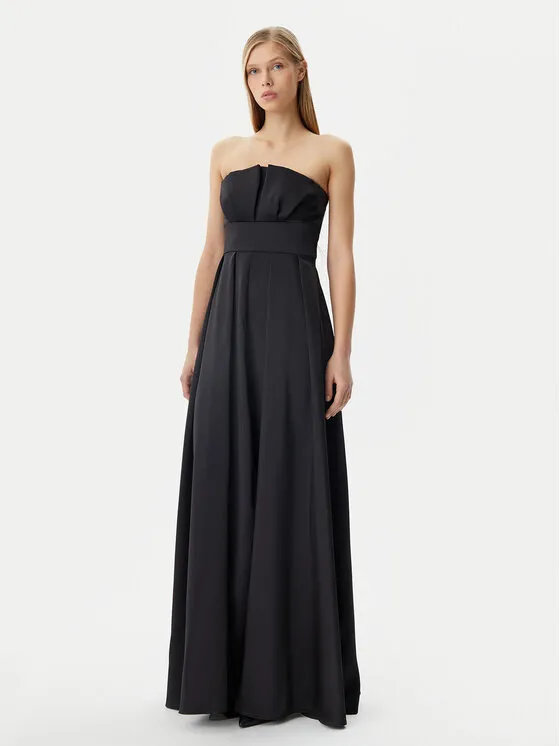 Φόρεμα βραδινό · Μαύρο · Maxi