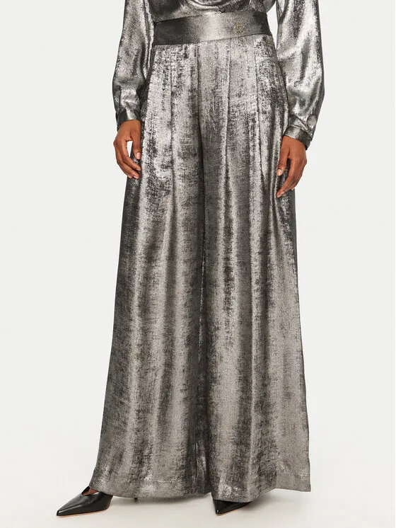 Παντελόνι υφασμάτινο · Ασημί · Regular Fit