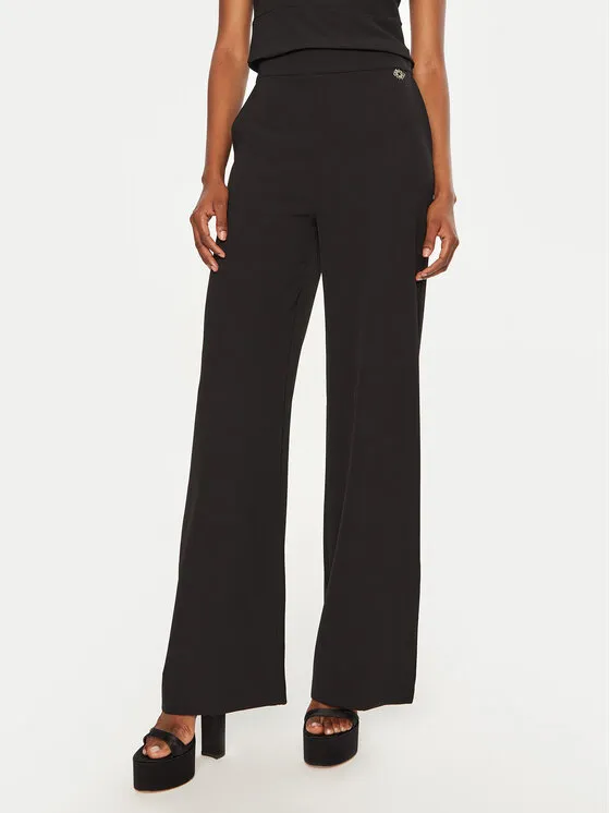 Παντελόνι υφασμάτινο · Μαύρο · Regular Fit