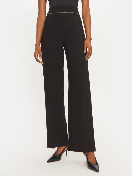 Παντελόνι υφασμάτινο · Μαύρο · Regular Fit