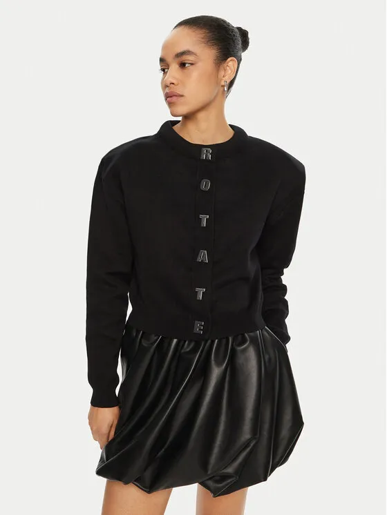 ROTATE Ζακέτα · Μαύρο · Regular Fit