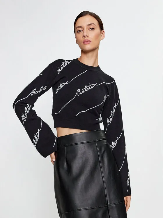 ROTATE Πουλόβερ · Μαύρο · Regular Fit