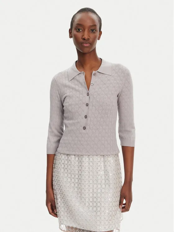 ROTATE Πουλόβερ · Γκρι · Slim Fit