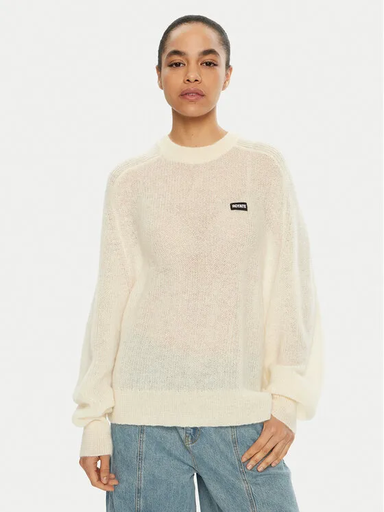 ROTATE Πουλόβερ · Εκρού · Regular Fit