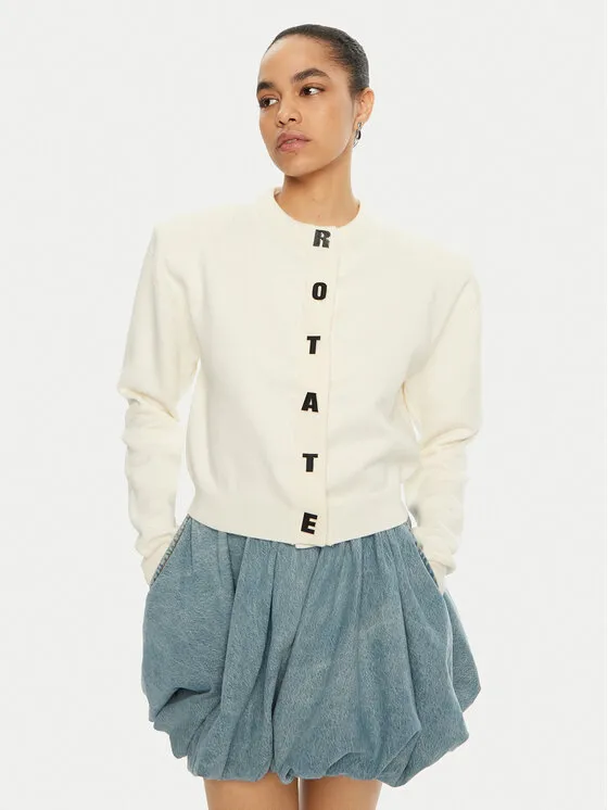 ROTATE Ζακέτα · Εκρού · Regular Fit