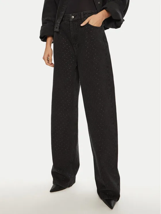 ROTATE Τζιν · Μαύρο · Regular Fit