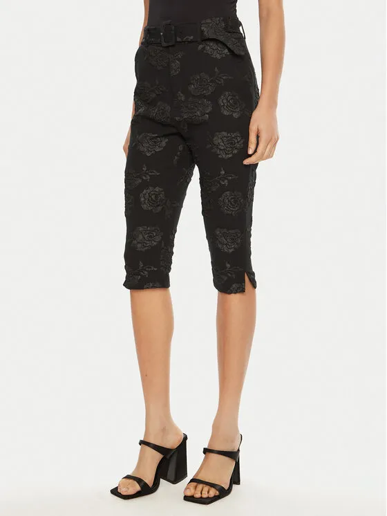 ROTATE Παντελόνι Capri · Μαύρο · Skinny Fit