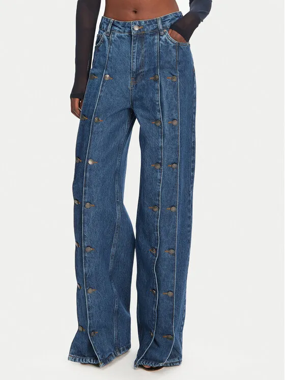 ROTATE Τζιν · Σκούρο μπλε · Regular Fit