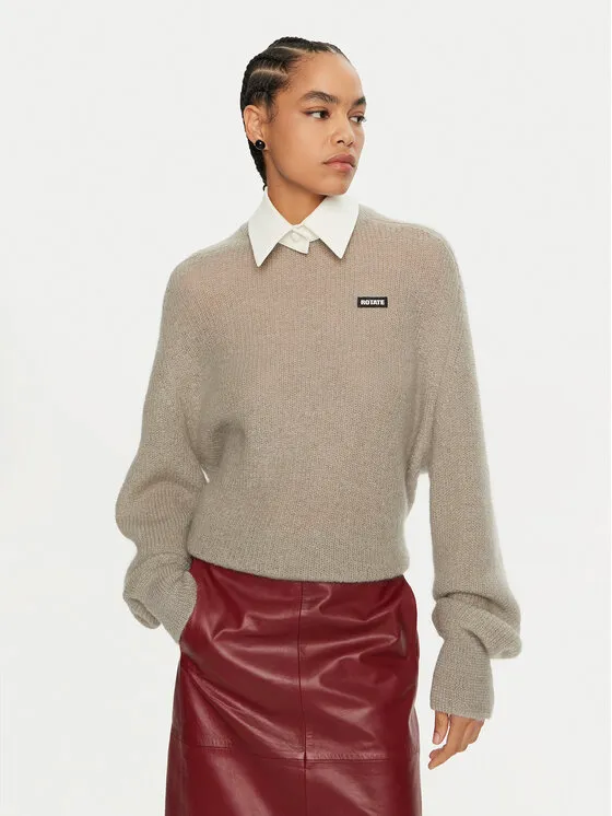 ROTATE Πουλόβερ · Γκρι · Regular Fit