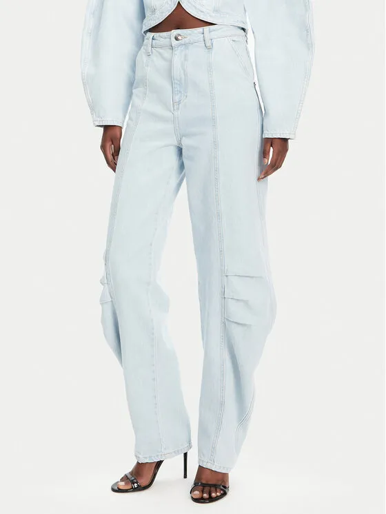 ROTATE Τζιν · Μπλε · Relaxed Fit