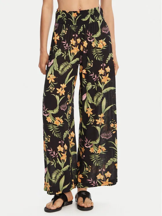 Παντελόνι υφασμάτινο · Μαύρο · Regular Fit