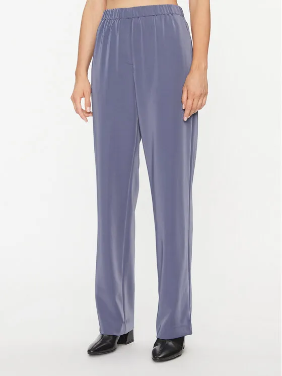Samsøe Samsøe Παντελόνι υφασμάτινο · Μπλε · Regular Fit