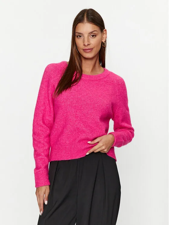 Samsøe Samsøe Πουλόβερ · Ροζ · Regular Fit