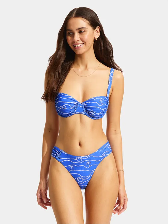 Seafolly Μπικίνι πάνω μέρος · Μπλε