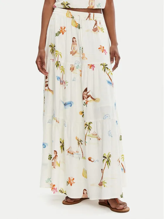 Seafolly Φούστα maxi · Εκρού · Maxi