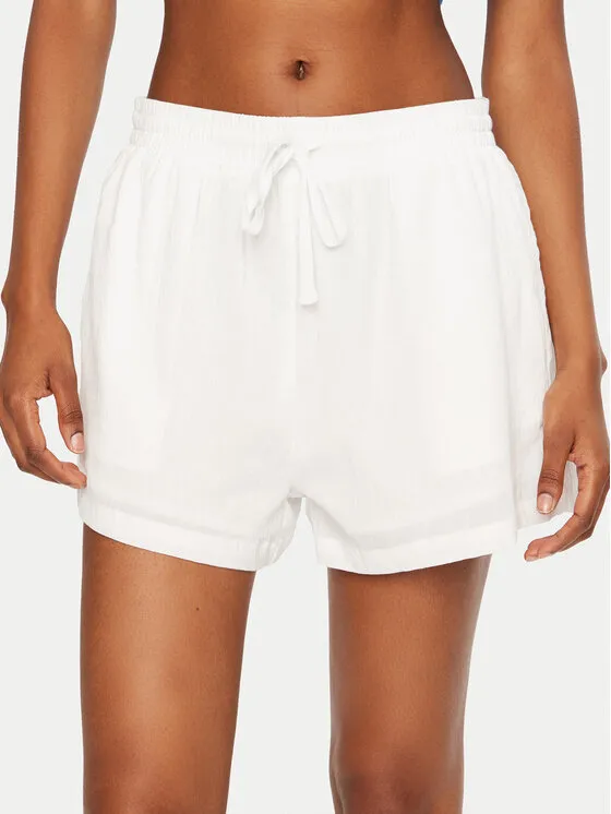 Seafolly Σορτς υφασμάτινο · Λευκό