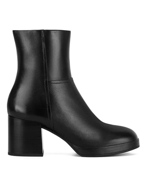 Μποτάκια · Μαύρο · 7 cm