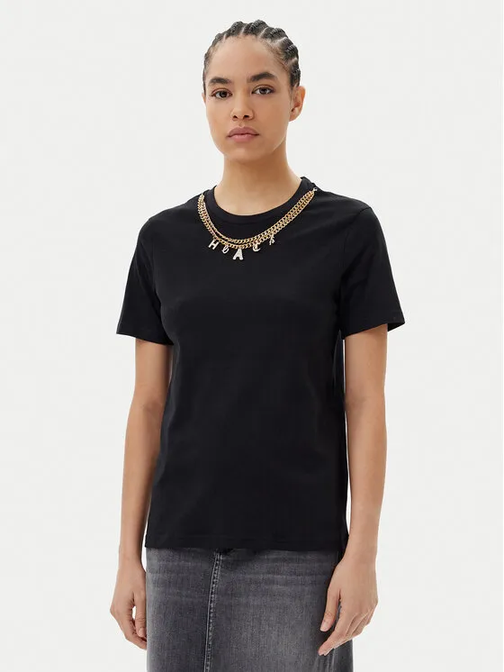 Silvian Heach T-Shirt · Μαύρο