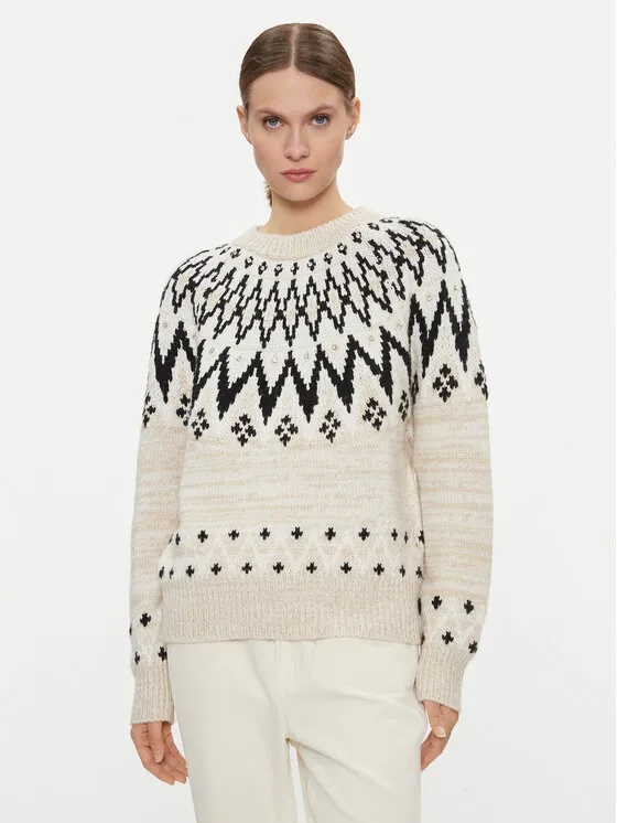 Silvian Heach Πουλόβερ · Μπεζ · Regular Fit