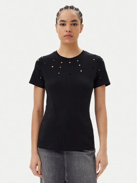 Silvian Heach T-Shirt · Μαύρο
