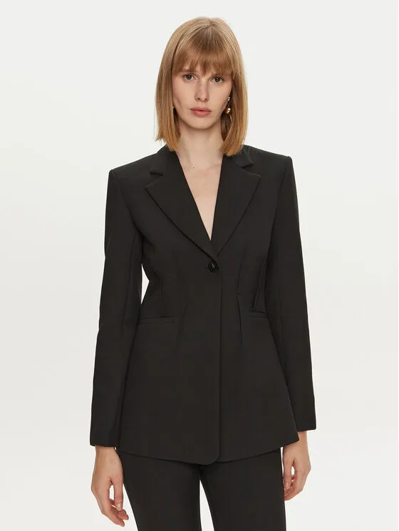 Simona Corsellini Σακάκι · Μαύρο · Slim Fit