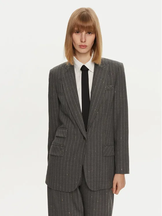 Simona Corsellini Σακάκι · Γκρι · Regular Fit