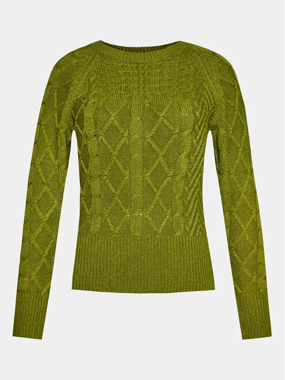 Sisley Πουλόβερ · Πράσινο · Relaxed Fit