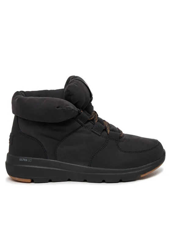 Skechers Μποτάκια · Μαύρο