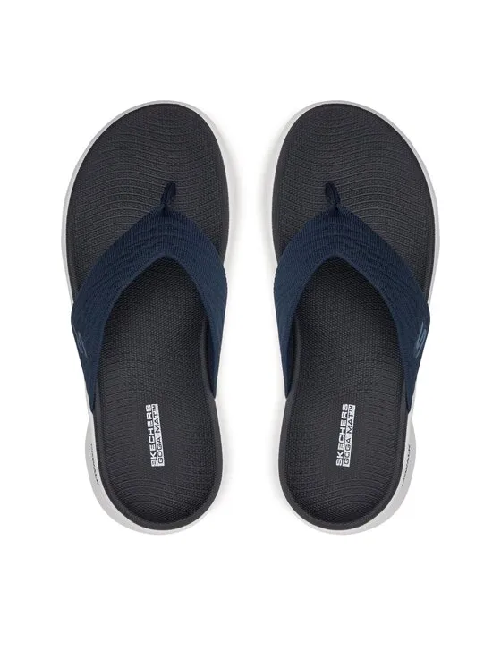 Skechers Σαγιονάρες · Go Walk Flex Sandal-Splendor 141404/NVY · Σκούρο μπλε