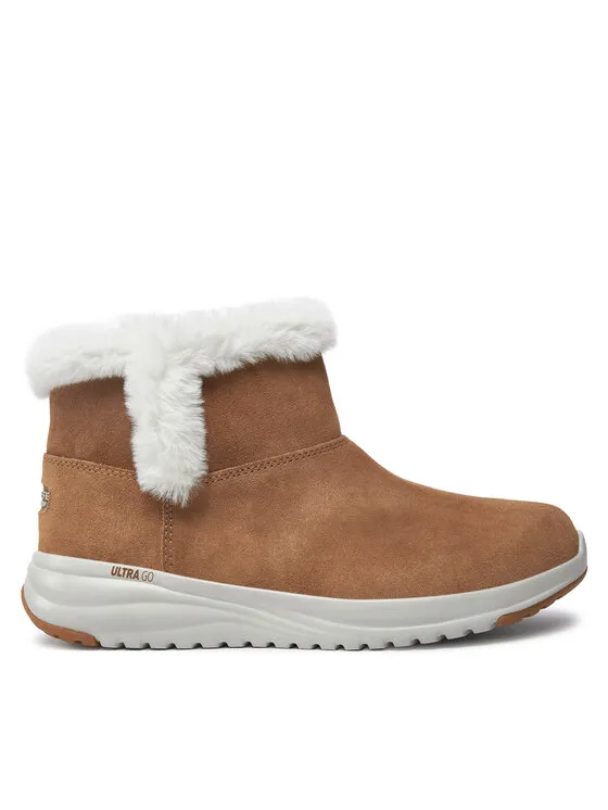Skechers Μποτάκια · Καφέ